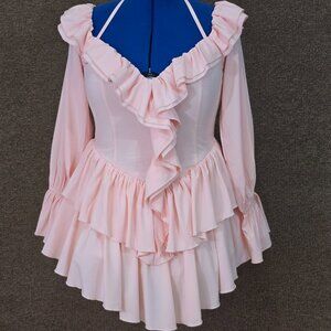 Babyboo Savanna Playsuit Pink Sz Medium Pre Owned